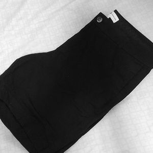 A black pair of everyday shorts